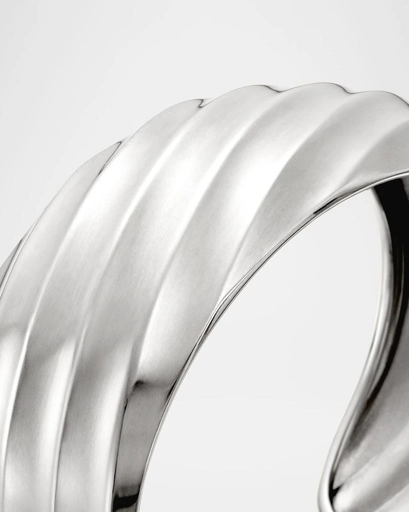 David Yurman Cable Edge Cuff Bracelet in Silver, 24mm 4