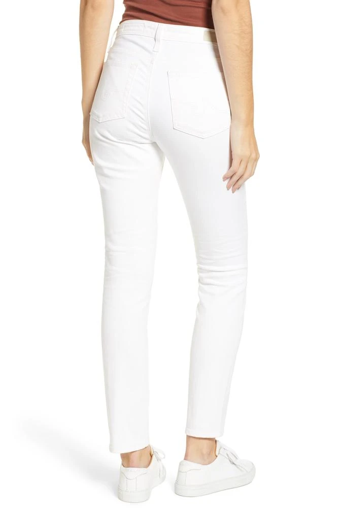 AG Mari High Waist Slim Straight Leg Jeans 2
