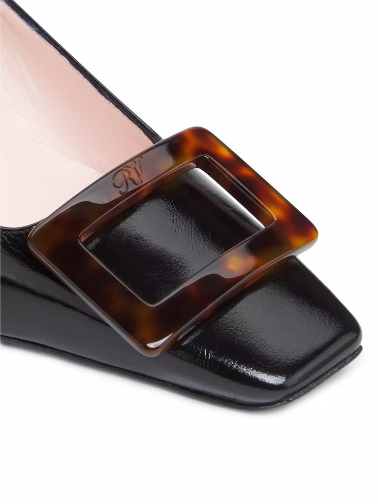 Roger Vivier Belle Vivier Turtle Decollette Pumps - High