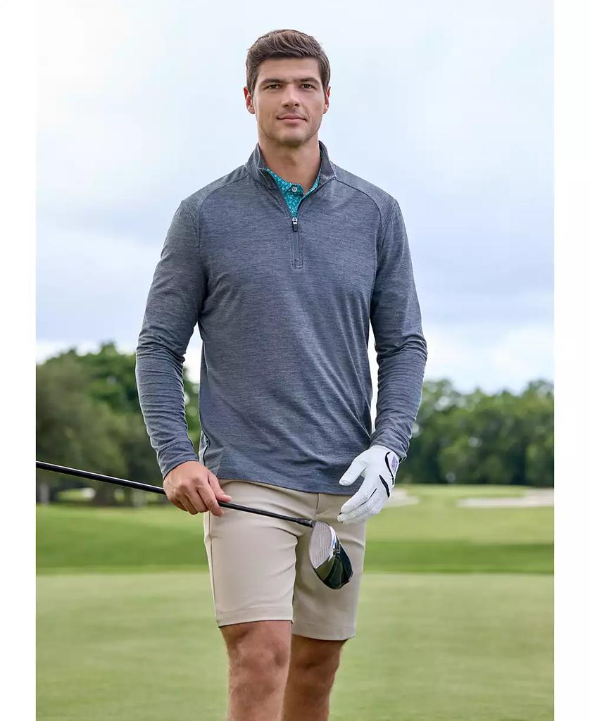 PGA TOUR Men's Moisture Wicking Active Waistband 9" Golf Shorts