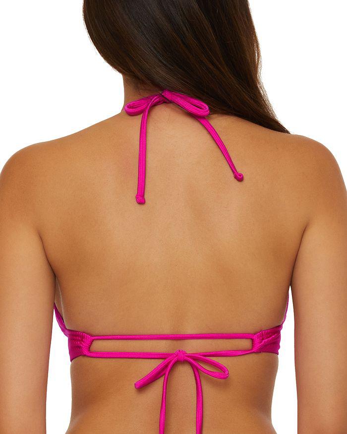 Becca Monte Carlo Mira Rib Halter Bikini Top