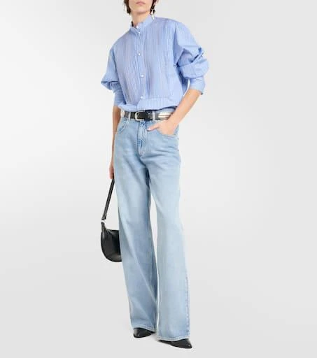 Isabel Marant Ruffled cotton shirt 2