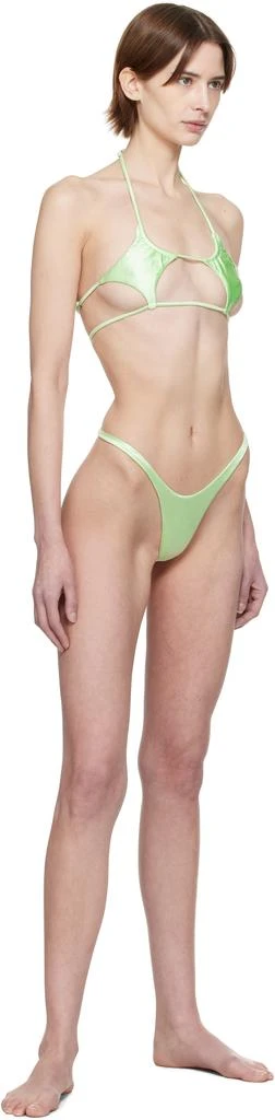Isa Boulder Green Argyle & Forward Bikini 4