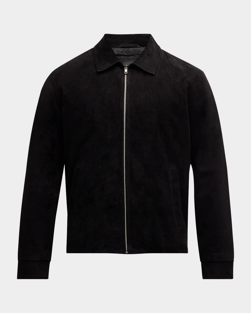 Theory Men's Hazelton Leather Blouson Jacket 1