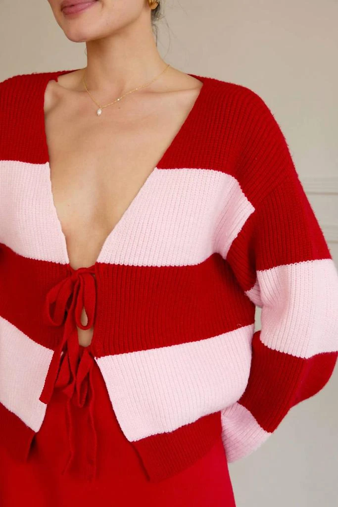 LE LIS Le Lis - Dover Striped Cardigan 5