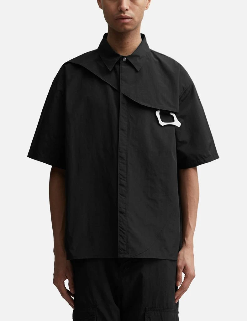 Heliot Emil Short Sleeve Nylon Shirt With Carabiner 3