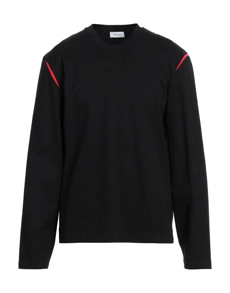 Salvatore Ferragamo Basic T-shirt 1