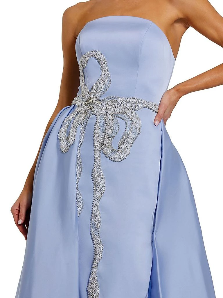 Mac Duggal Evening Strapless Satin Gown 3