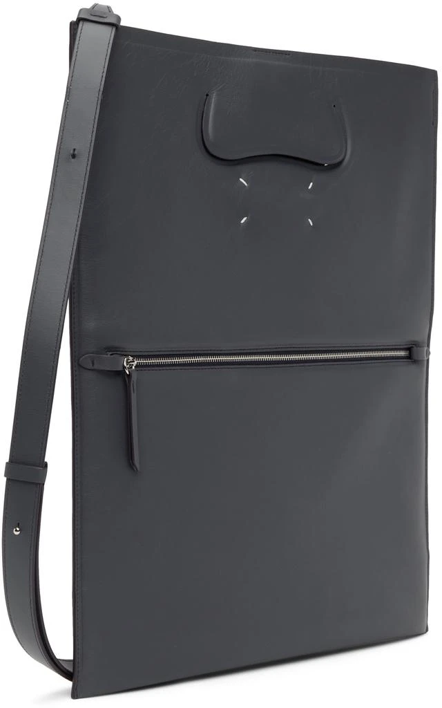 MAISON MARGIELA Navy Tabi Shopping Tote 3