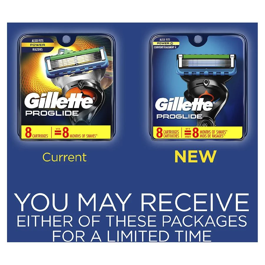 Gillette Razor Refills for Men, Razor Cartridges for FlexBall Razor Handle No scent 5