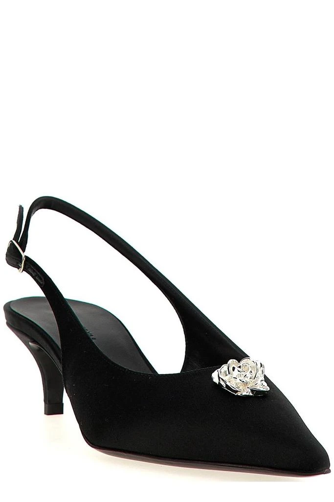 Magda Butrym Magda Butrym Pointed Toe Slingback Pumps 2