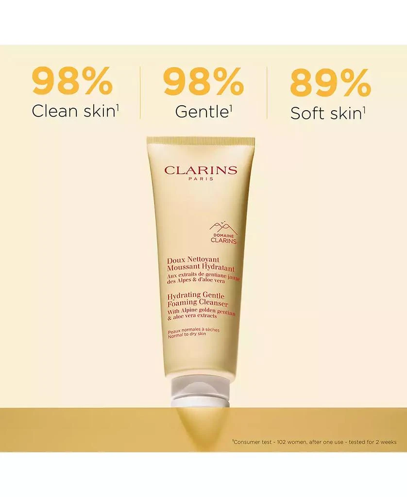 Clarins Hydrating Gentle Foaming Cleanser With Aloe Vera 2