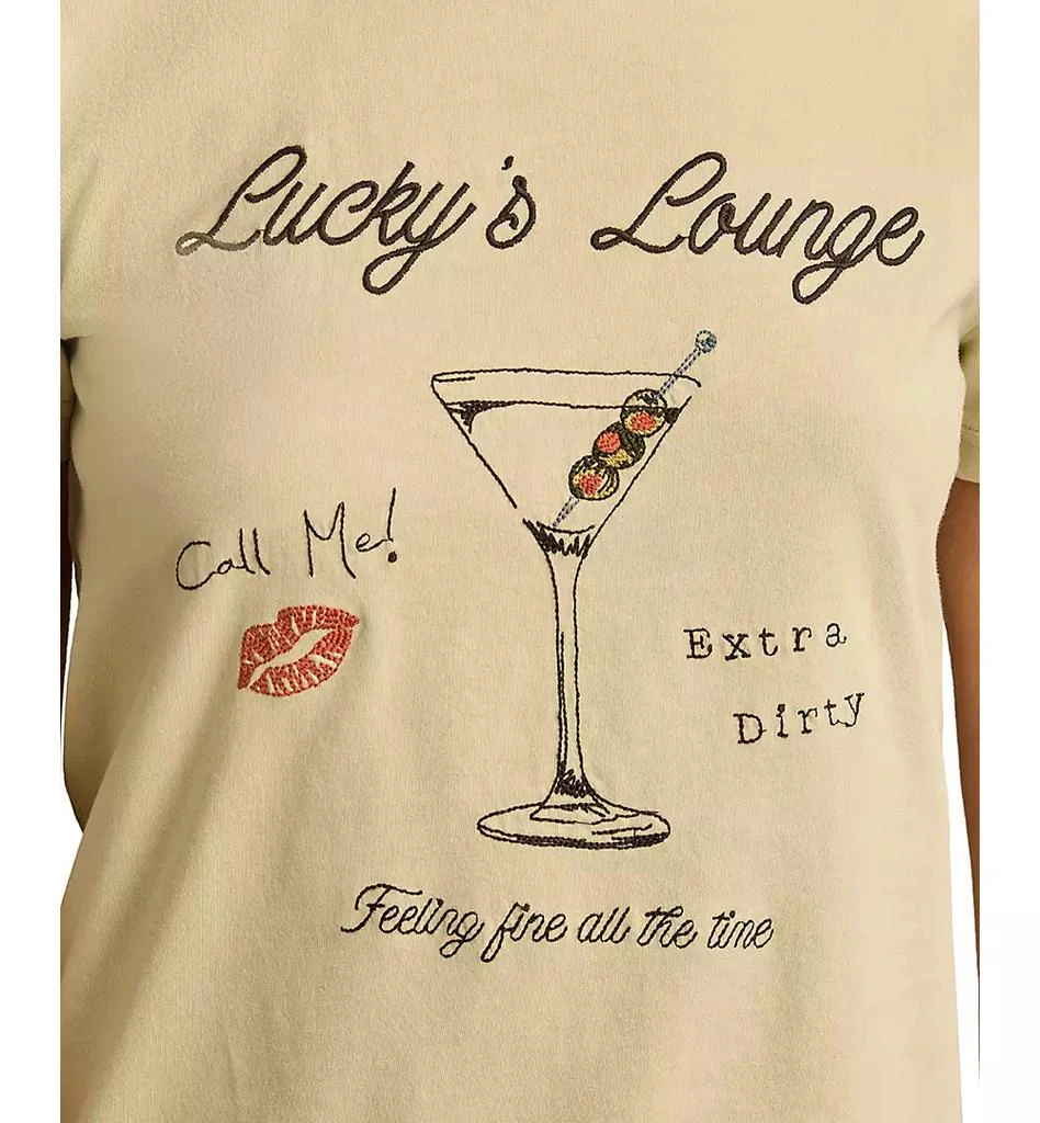 Lucky Brand Women's Lucky Lounge Classic Crewneck T-Shirt 3