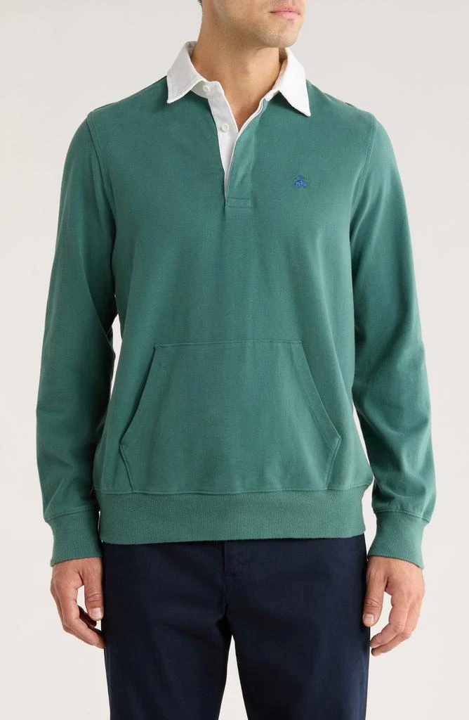 Brooks Brothers Long Sleeve Cotton Polo