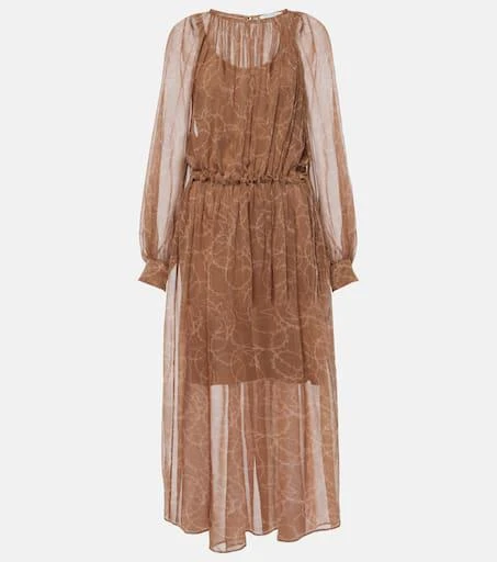 max mara silk georgette dress MAX MARA SILK Georgette Dress 8US_ 10Gb_ 38De_ 42It_ 10Fr RRP 659