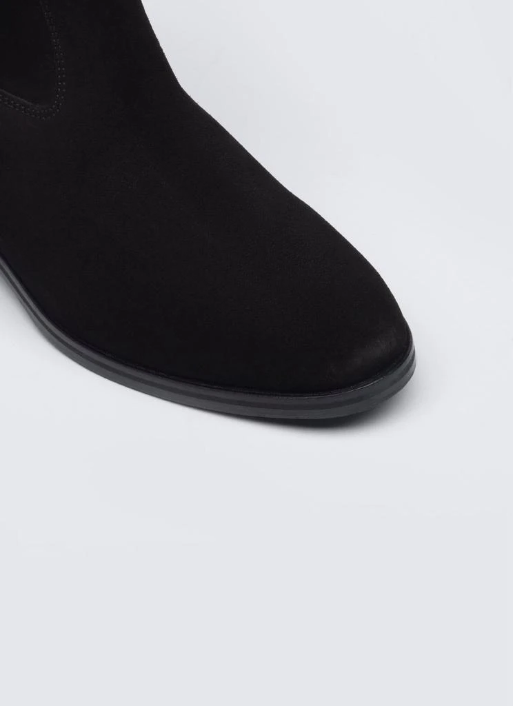 预计3周后发货 Fursac Bottes Style Camarguaises En Croûte De Cuir - Noir - Homme 3