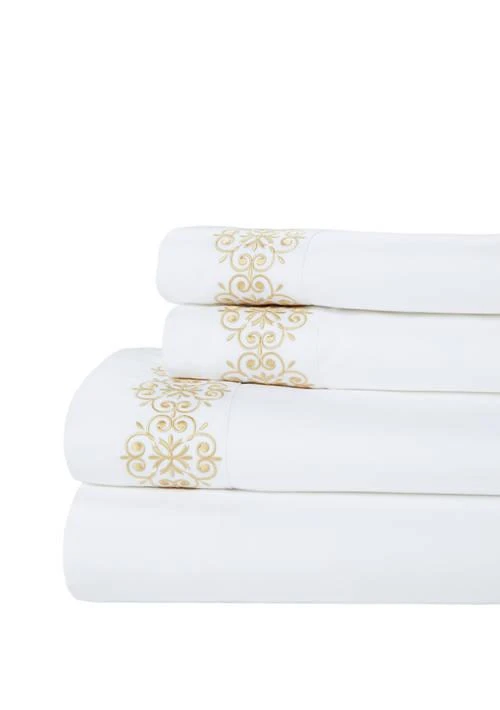 Biltmore® Embroidered Sheet Set 1