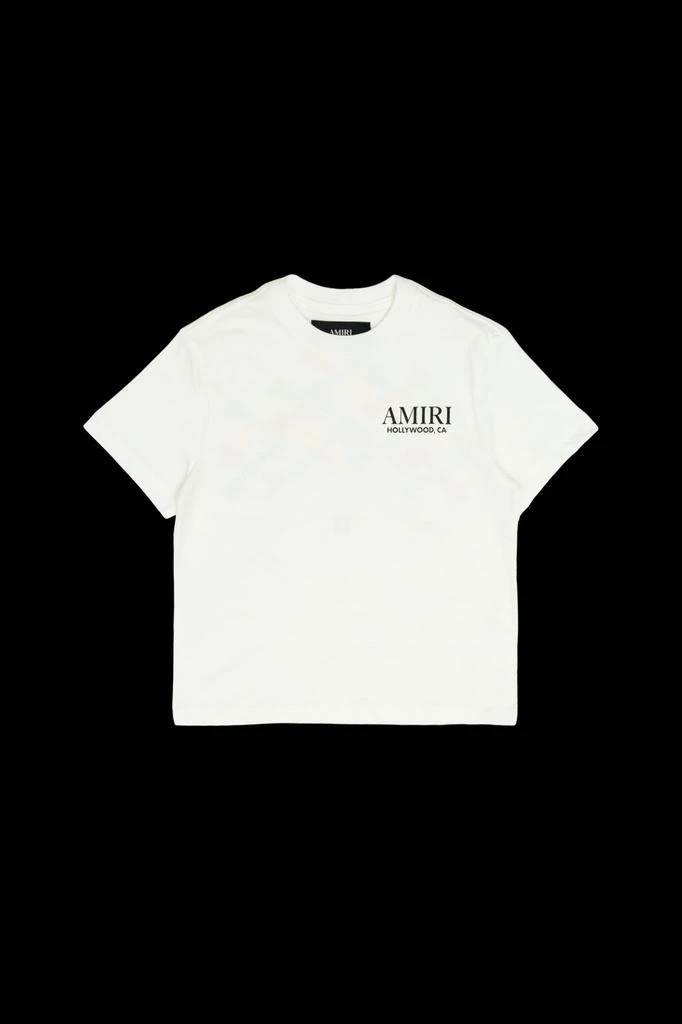 AMIRI Amiri Kids Logo Printed Crewneck T-Shirt 1
