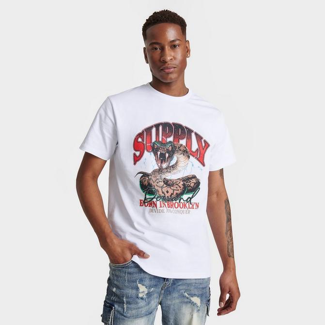 Supply and Demand Men's Supply & Demand Swoop Graphic T-Shirt