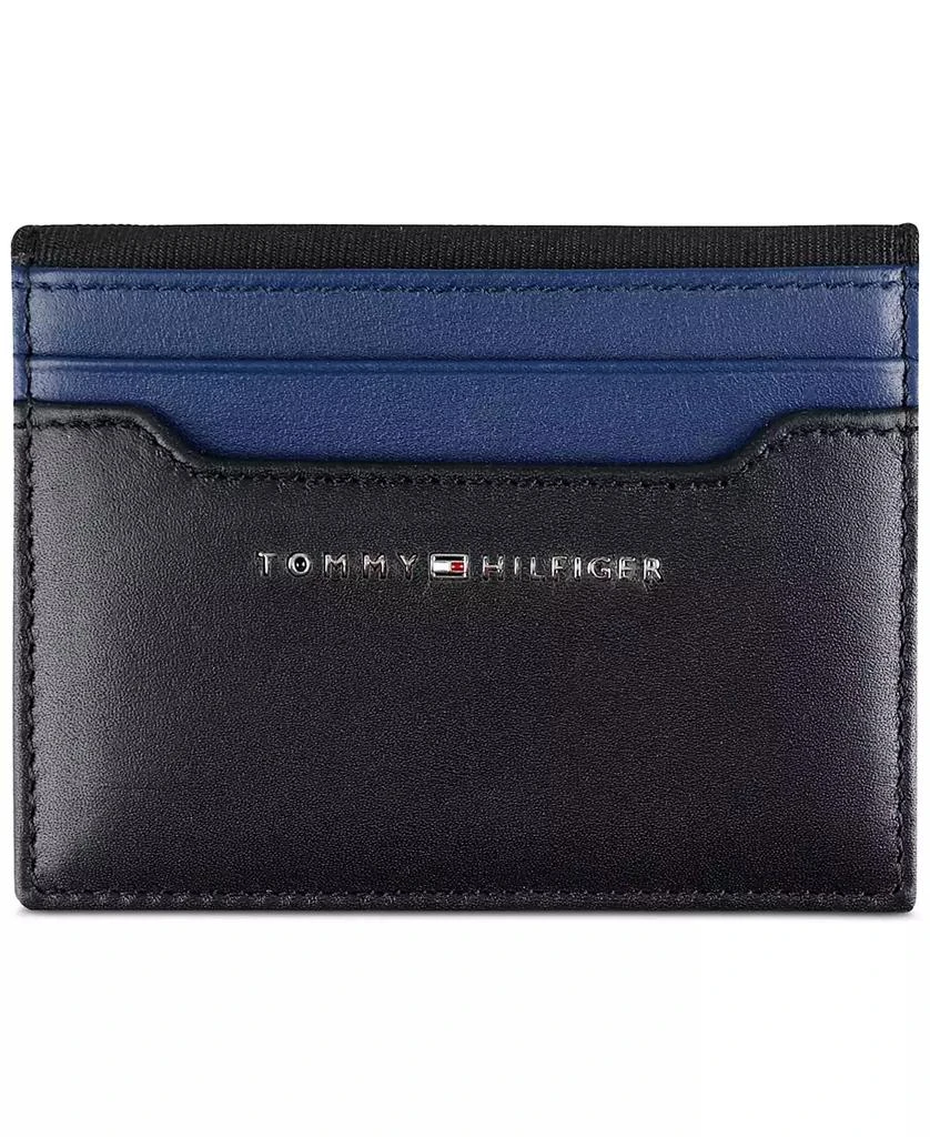 Tommy Hilfiger Men's RFID Magnetic Reversible Card Case Wallet 1