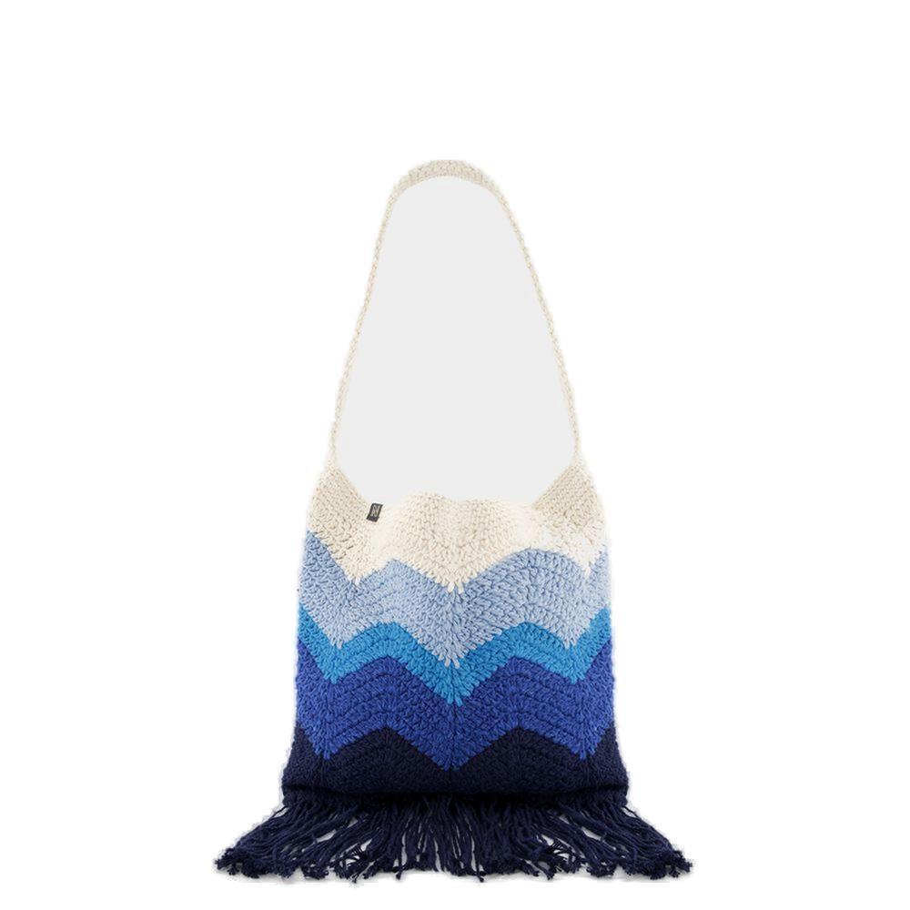 Nannacay Nannacay Priya Crochet Gradient Tote Bag