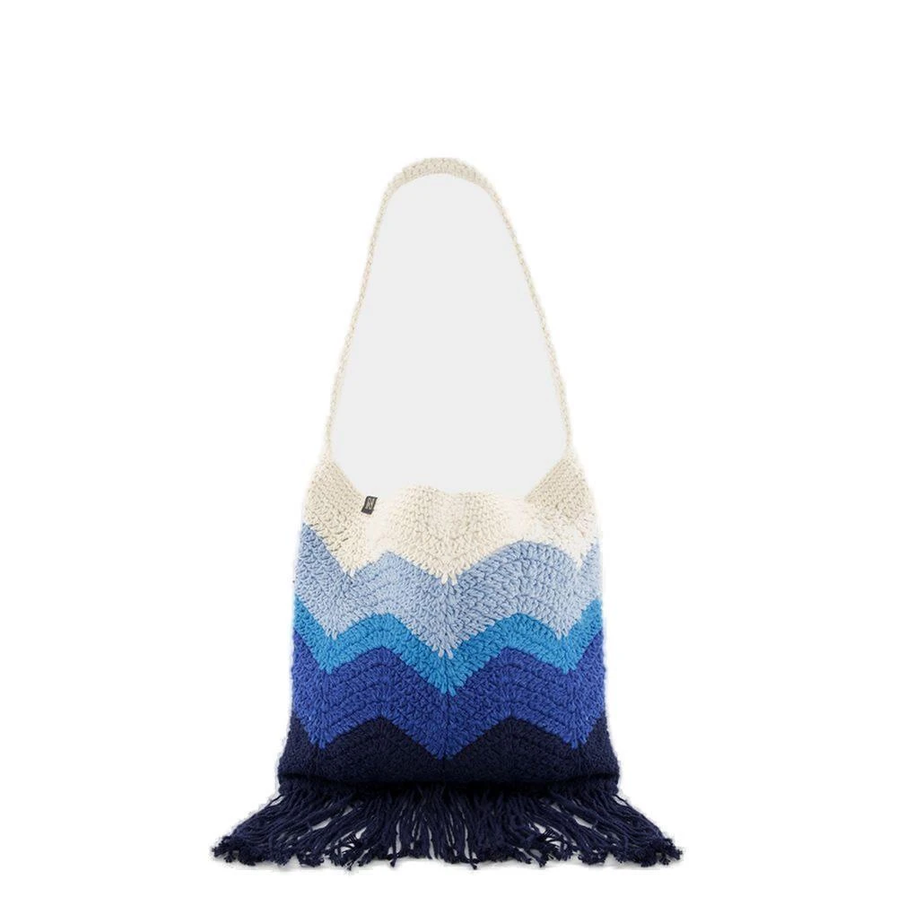 Nannacay Nannacay Priya Crochet Gradient Tote Bag 1