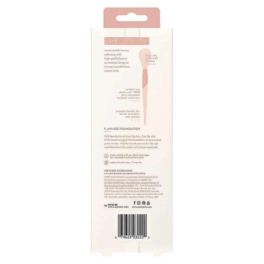 EcoTools Luxe Flawless Foundation Makeup Brush 2