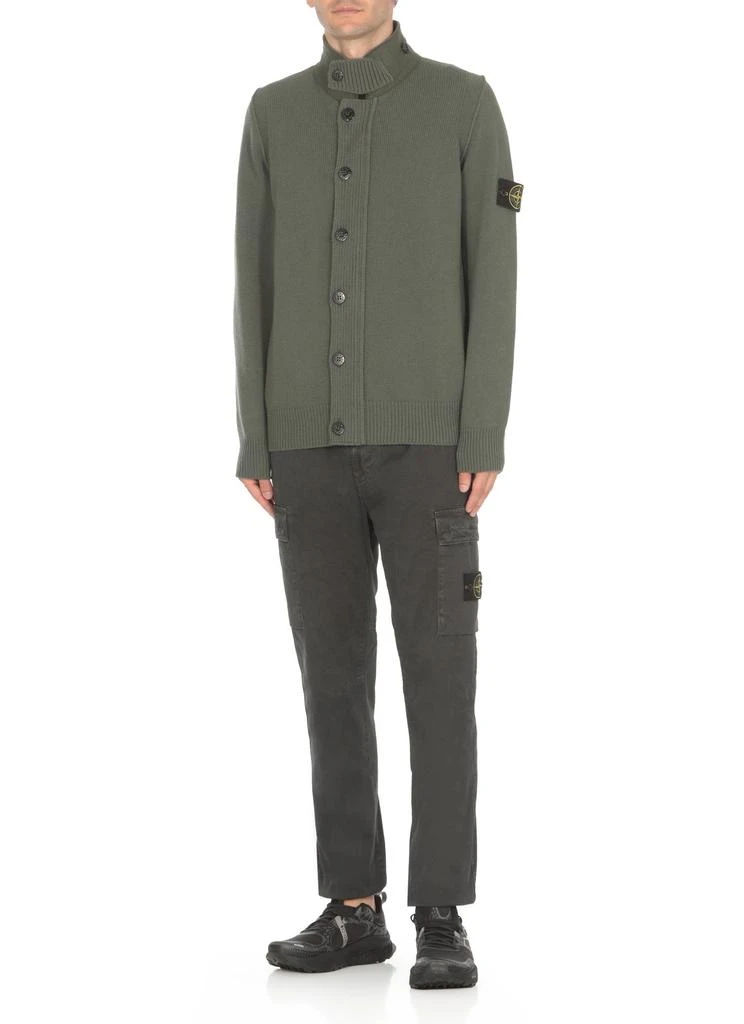 Stone Island Stone Island High Neck Knitted Cardigan 2