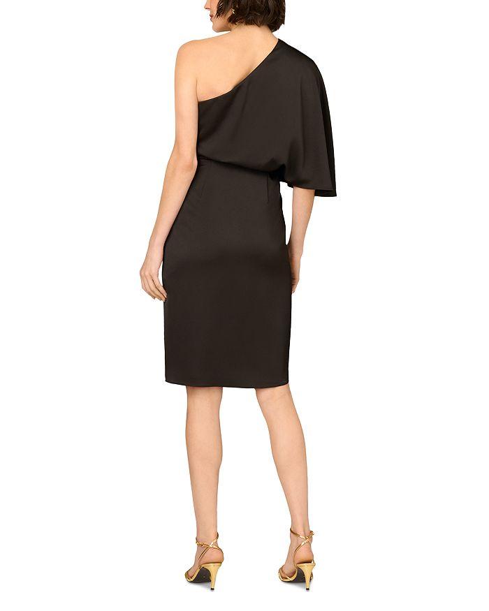 Aidan Mattox Crepe Back Satin Dress