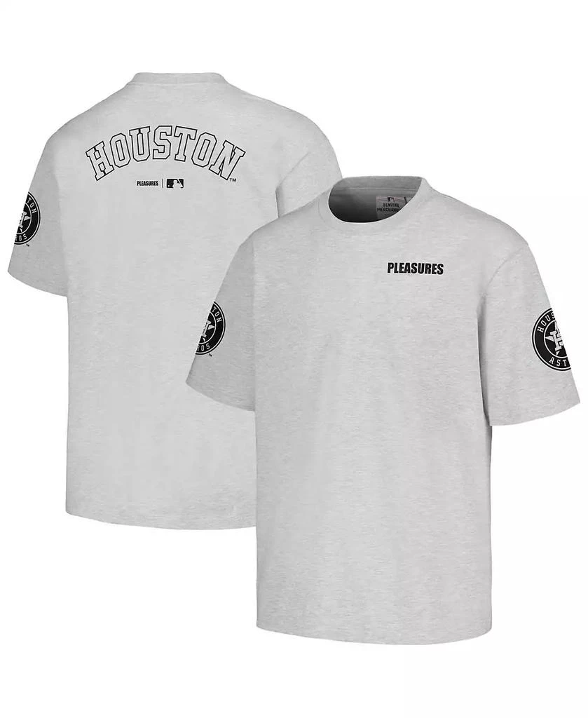 Pleasures Men's Gray Houston Astros Team T-shirt 1