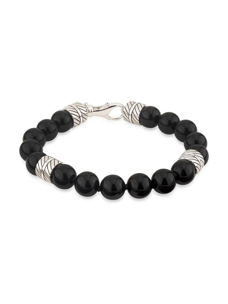 Effy Sterling Silver 
Onyx Bracelet