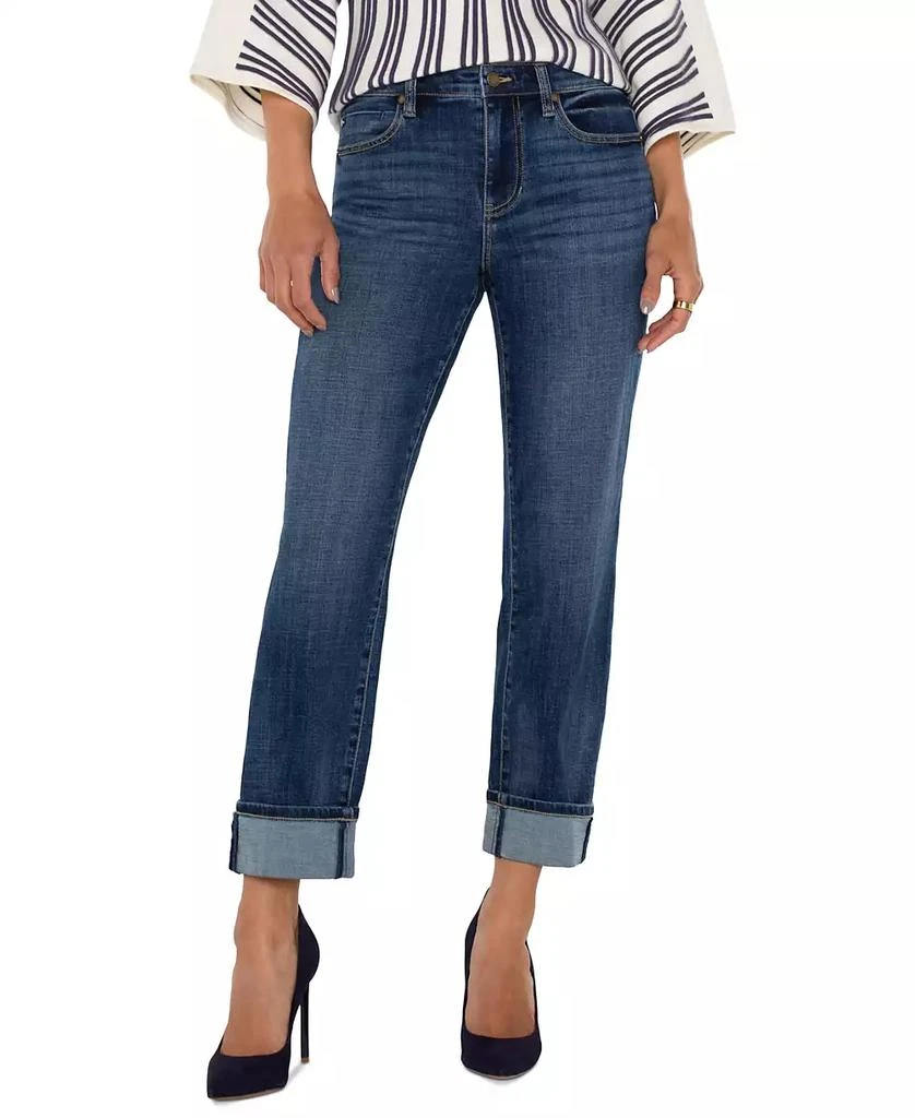 Liverpool Women's Marley Girlfriend Cuffed Jeans 1