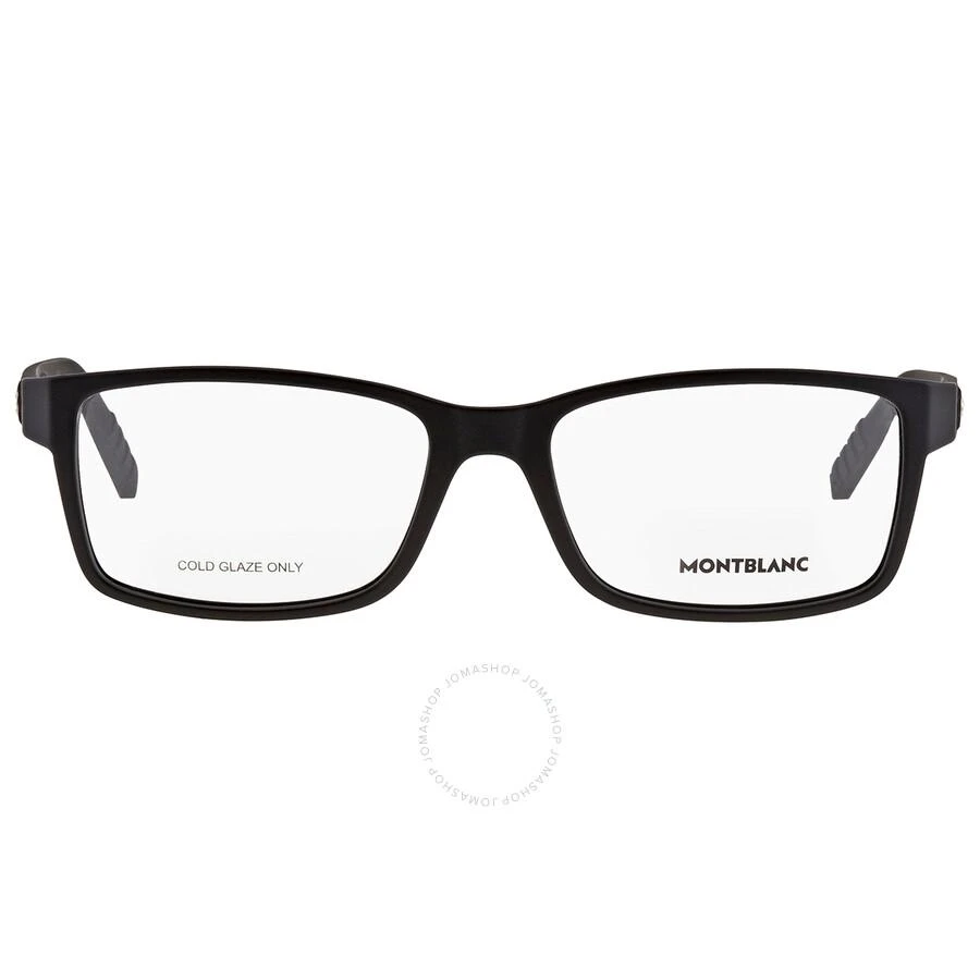 MontBlanc Demo Rectangular Men's Eyeglasses MB0066O 001 56 1
