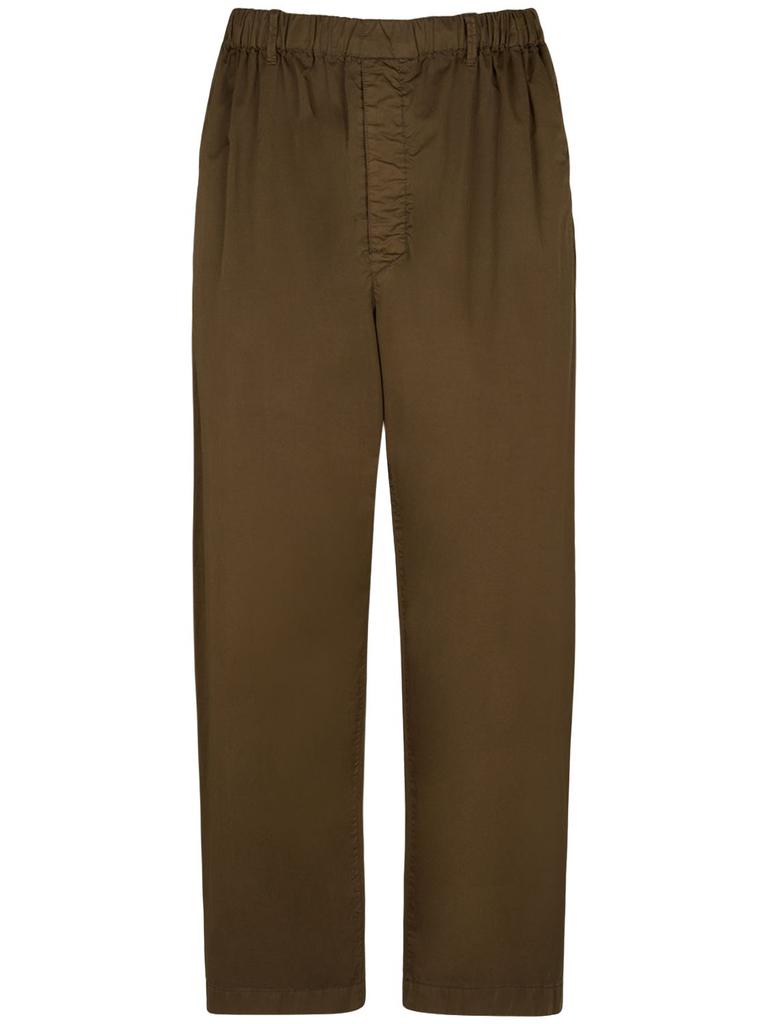 LEMAIRE Stretch Waist Loose Cotton Pants