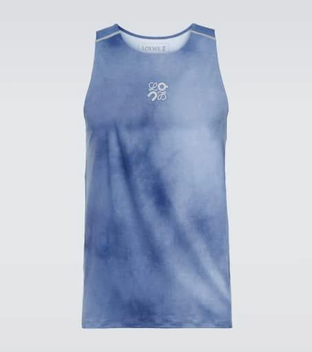 Loewe x On Performance tie-dye tank top 1