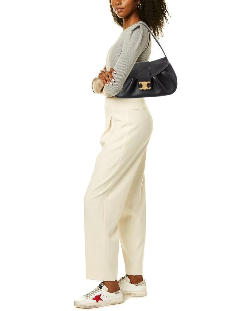 Celine CELINE Polly Medium Leather Satchel 4