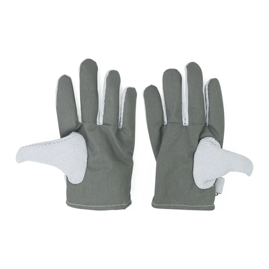 Who Decides War Grey Armor Gloves 2