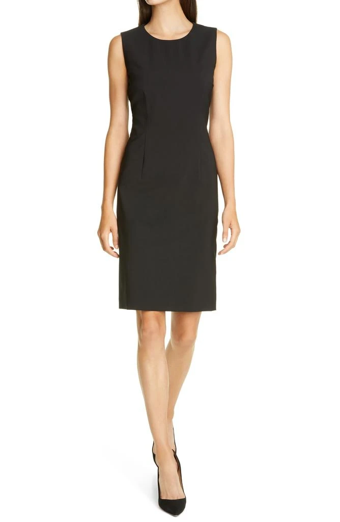 Hugo Boss Dirusa Tropical Stretch Wool Dress 5
