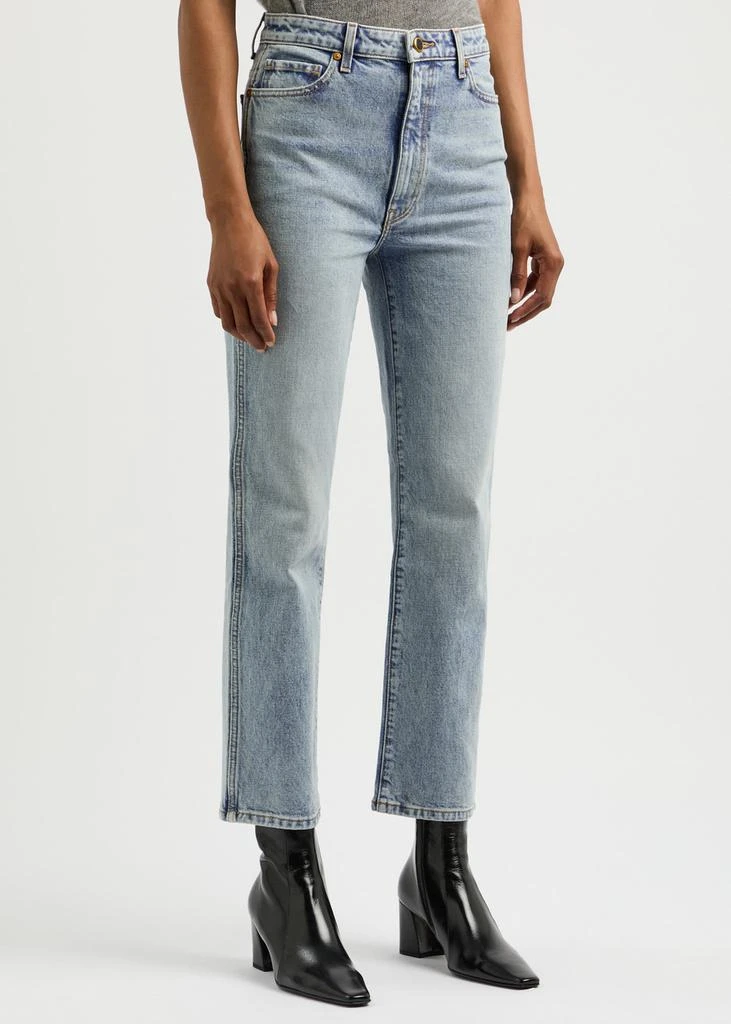 Khaite Abigail straight-leg jeans  2