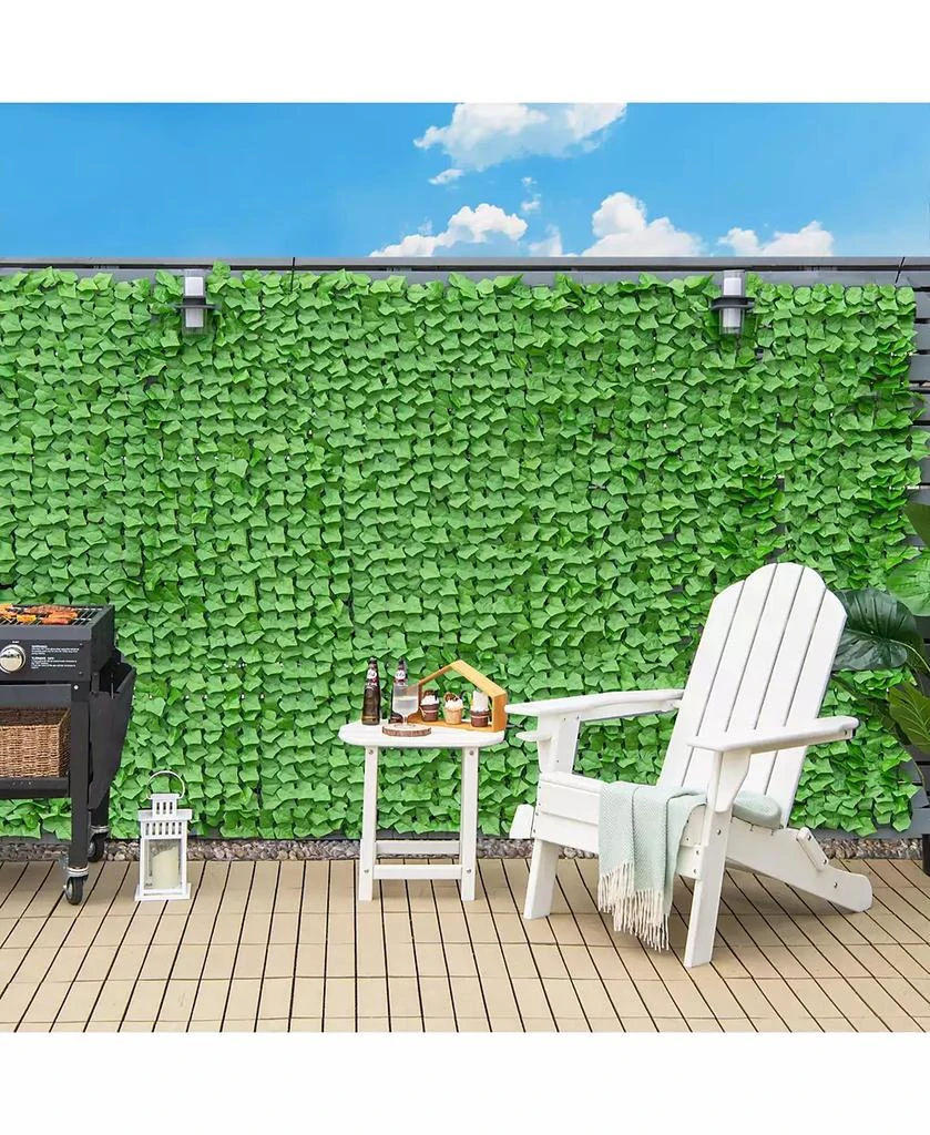 Costway 1 PC 118x39in Artificial Ivy Privacy Fence Screen Faux Hedge Fence 
Vine Decor 3