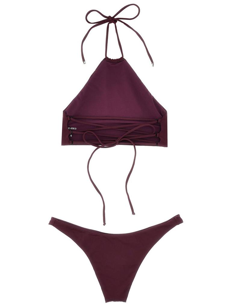 The Attico The Attico Lace-Up Bikini