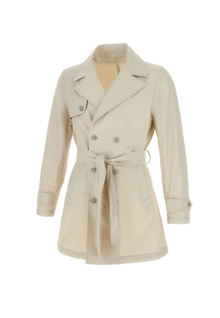 BARBA Barba Double-Breasted Trench Coat 1