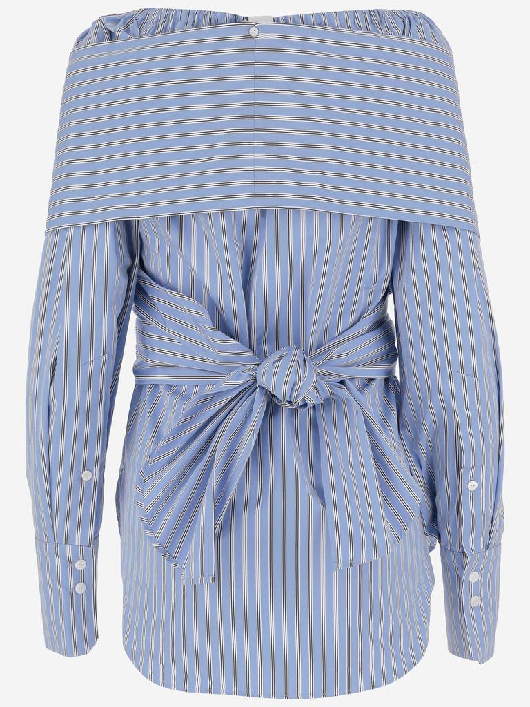 PATOU Patou Off-Shoulder Wrap Top