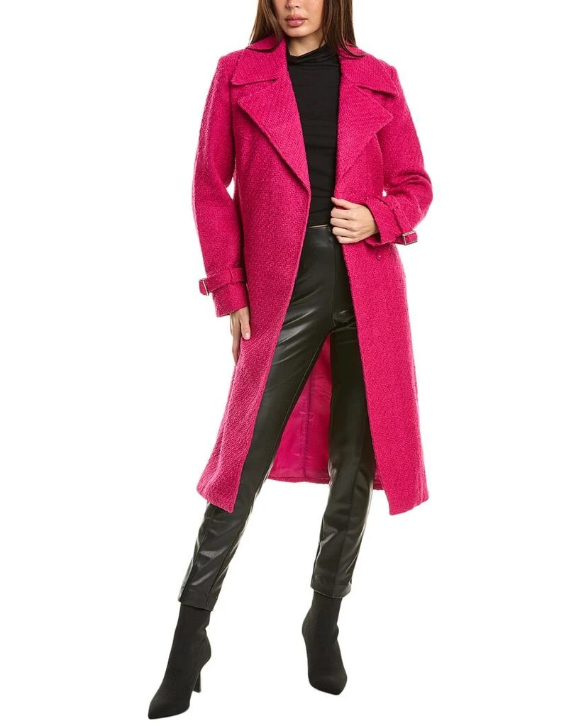 NOIZE Francie-S Long Trench Coat 3
