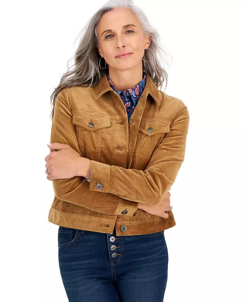 Style & Co Petites Corduroy Jacket, Created for Macy's 1
