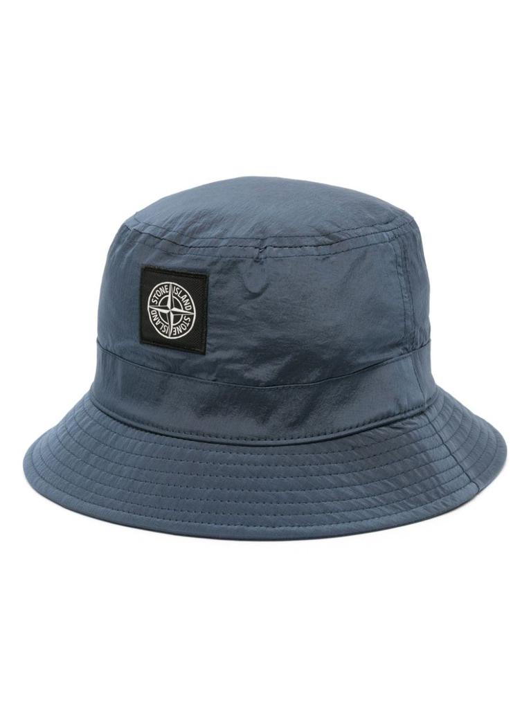 Stone Island STONE ISLAND - Logo Nylon Bucket Hat