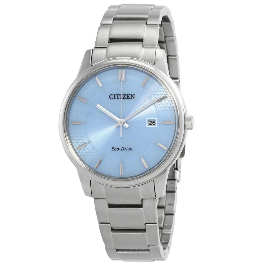 Citizen Eco-Drive Pair Blue Dial Men's Watch BM6978-77L 1