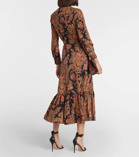 ETRO Paisley cotton midi dress 3
