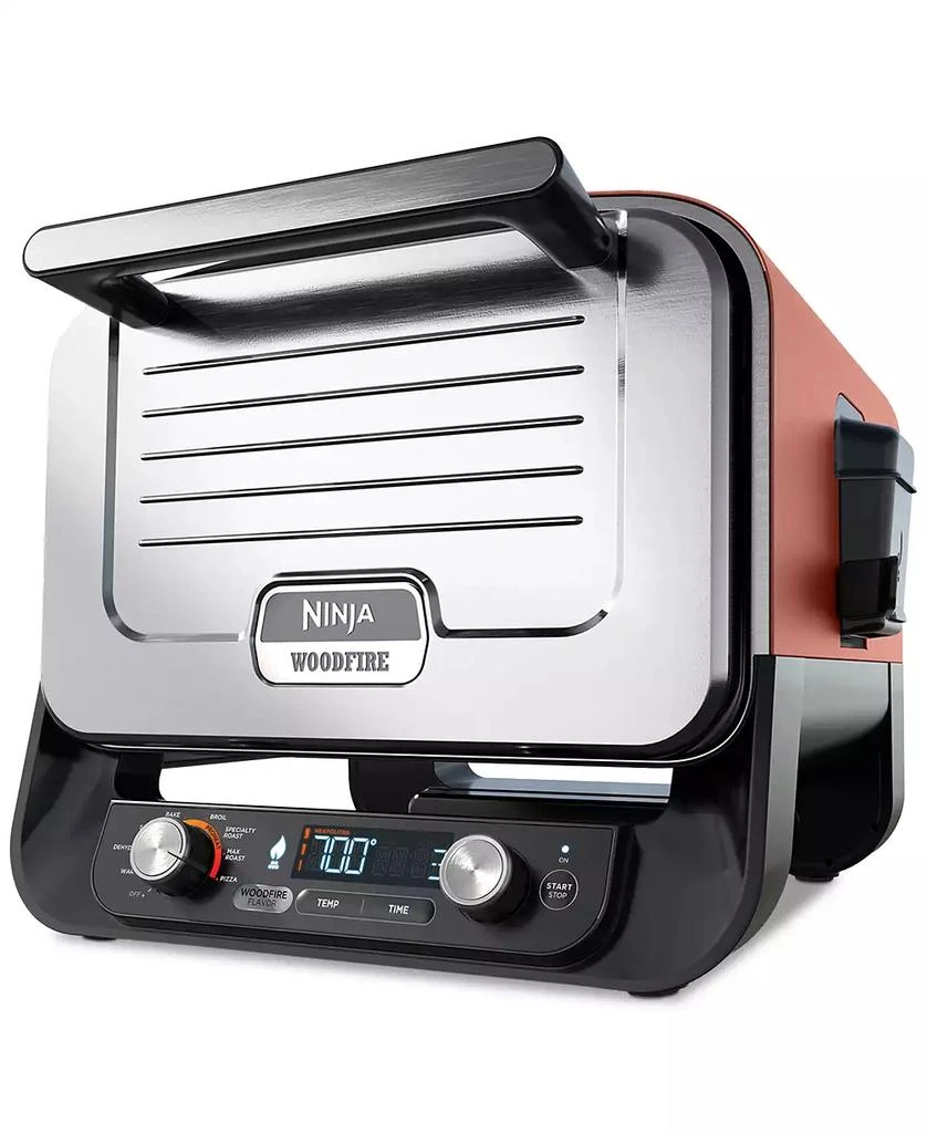 Ninja Woodfire Pizza Oven, 8-in-1 Outdoor Oven, 5 Pizza Settings, Up to 700 Fahrenheit High Heat, BBQ (Barbecue) Smoker - OO101 2