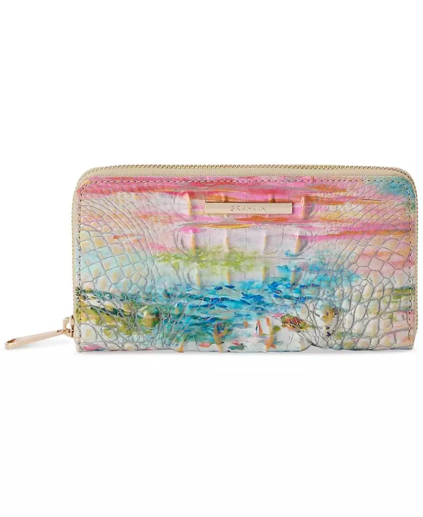 Brahmin Suri Staycation Melbourne Leather Zip-Around Wallet 1